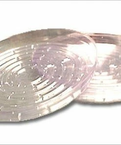 Indoor Gardening Curtis Wagner Plastics Clear Vinyl Plant Saucer 10in