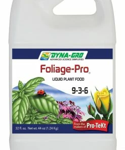 Dyna-Gro Foli-Pro 9-3-6 Liquid Plant Food 1 Gallon Indoor Gardening