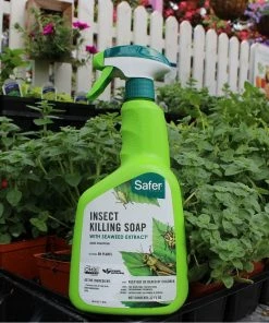 Indoor Gardening Safer Brand Organic Liquid Insect Killing Soap 32 Oz.